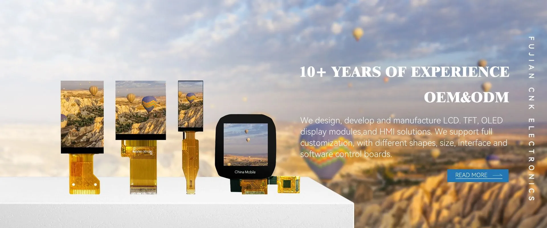 OLED модул фабрика